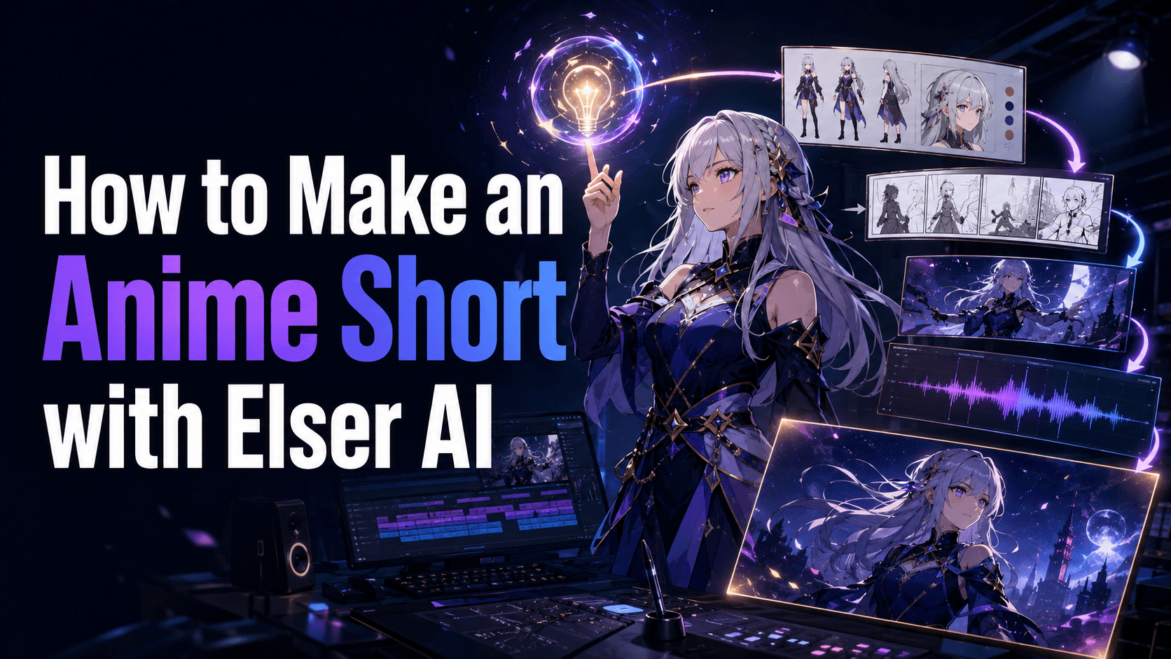 How to Make an Anime Short with Elser AI