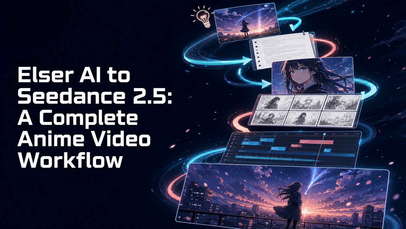 Elser AI to Seedance 2.5: A Complete Anime Video Workflow