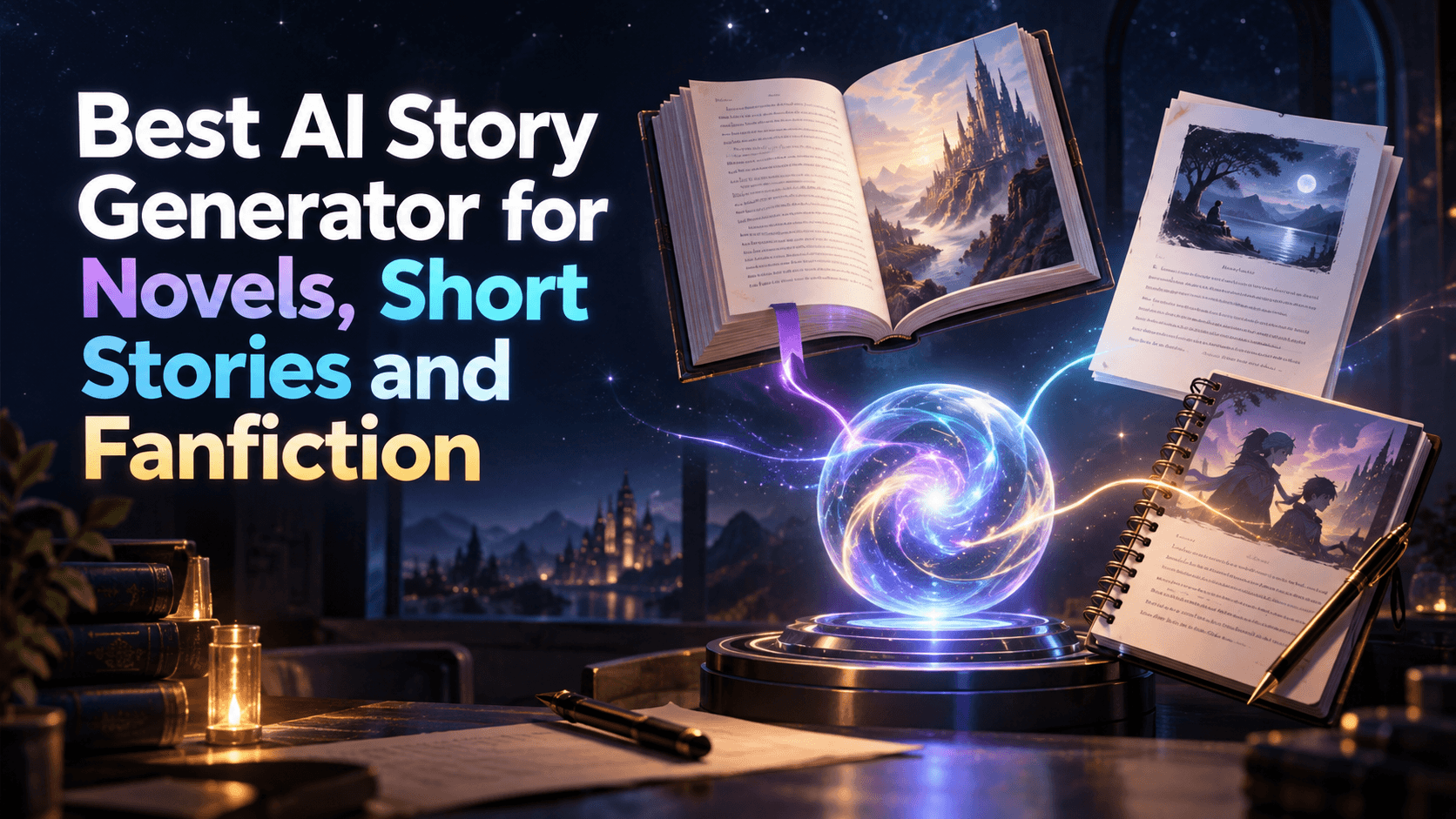 Best AI Story Generator for Novels, Short Stories and Fanfiction