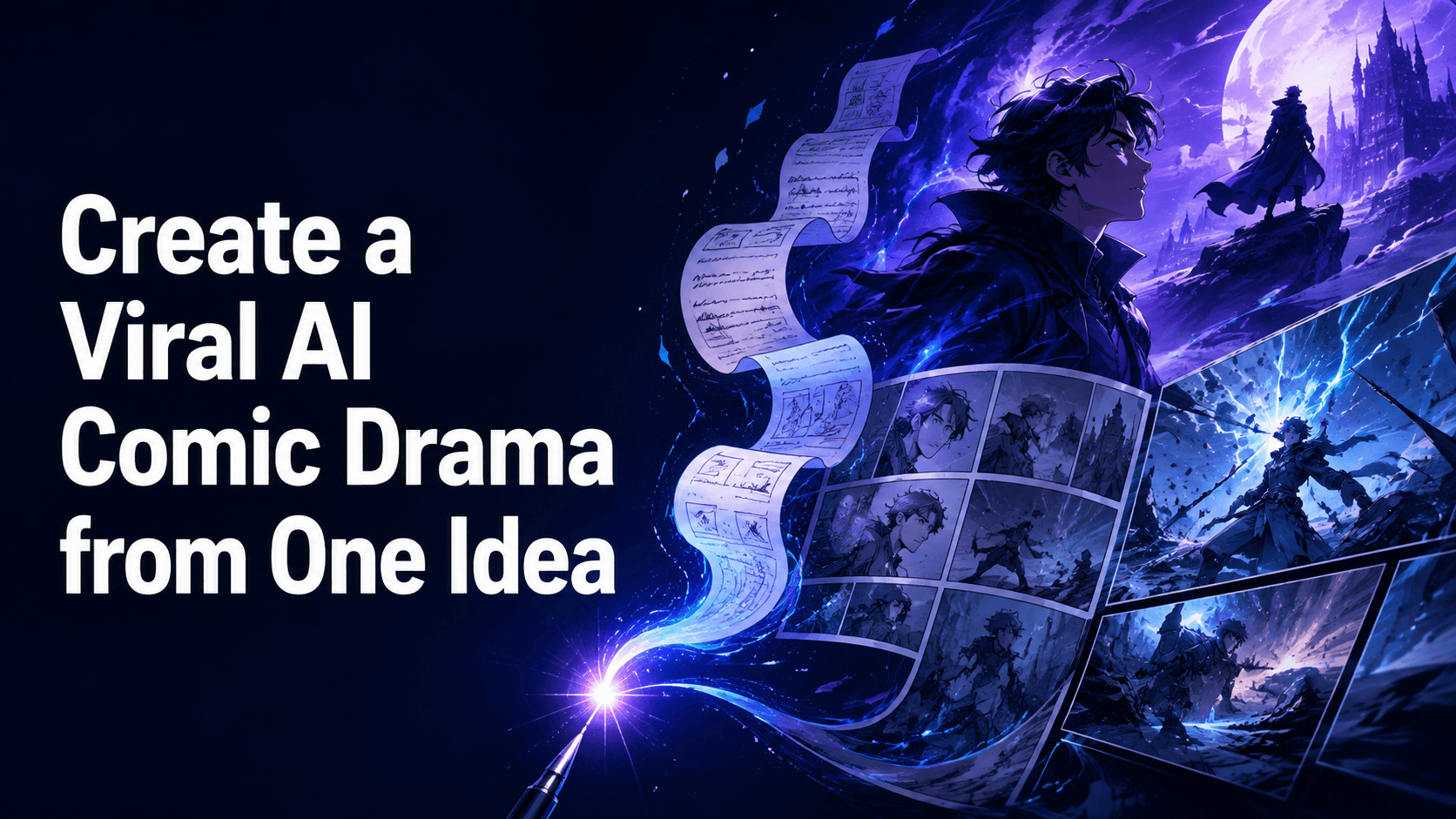 How to Turn One Idea into a Viral AI Comic Drama with Elser AI