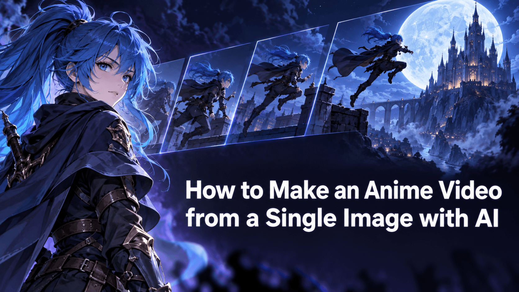 How to Make an Anime Video from a Single Image with AI