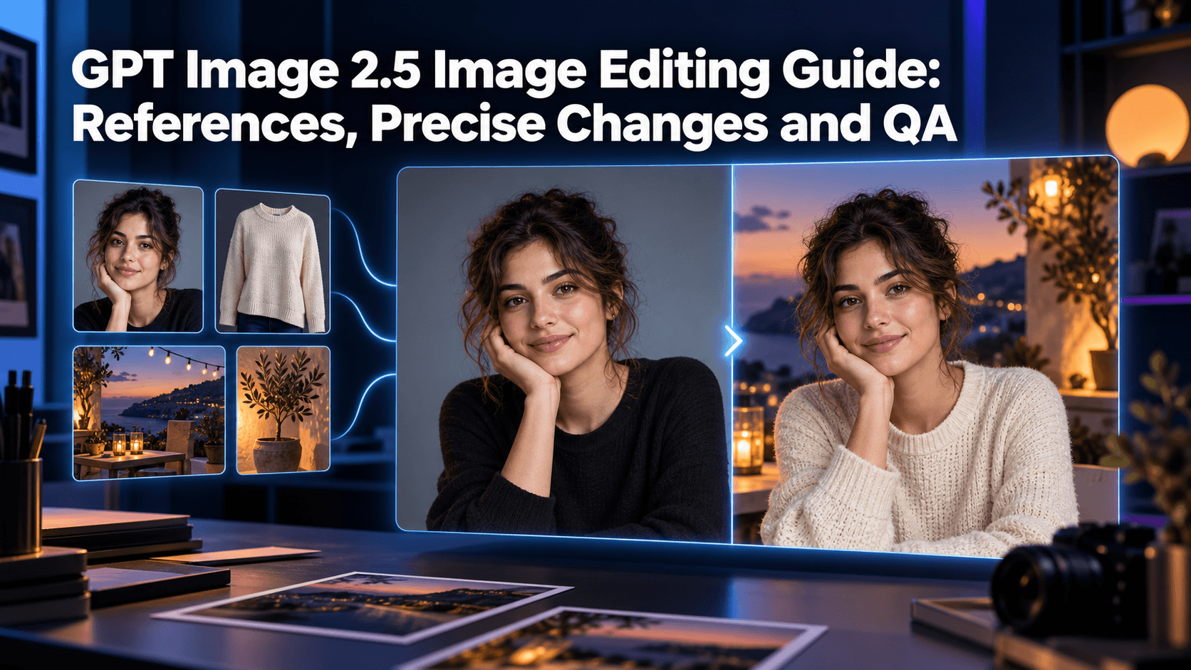 GPT Image 2.5 Image Editing Guide: References, Precise Changes and QA