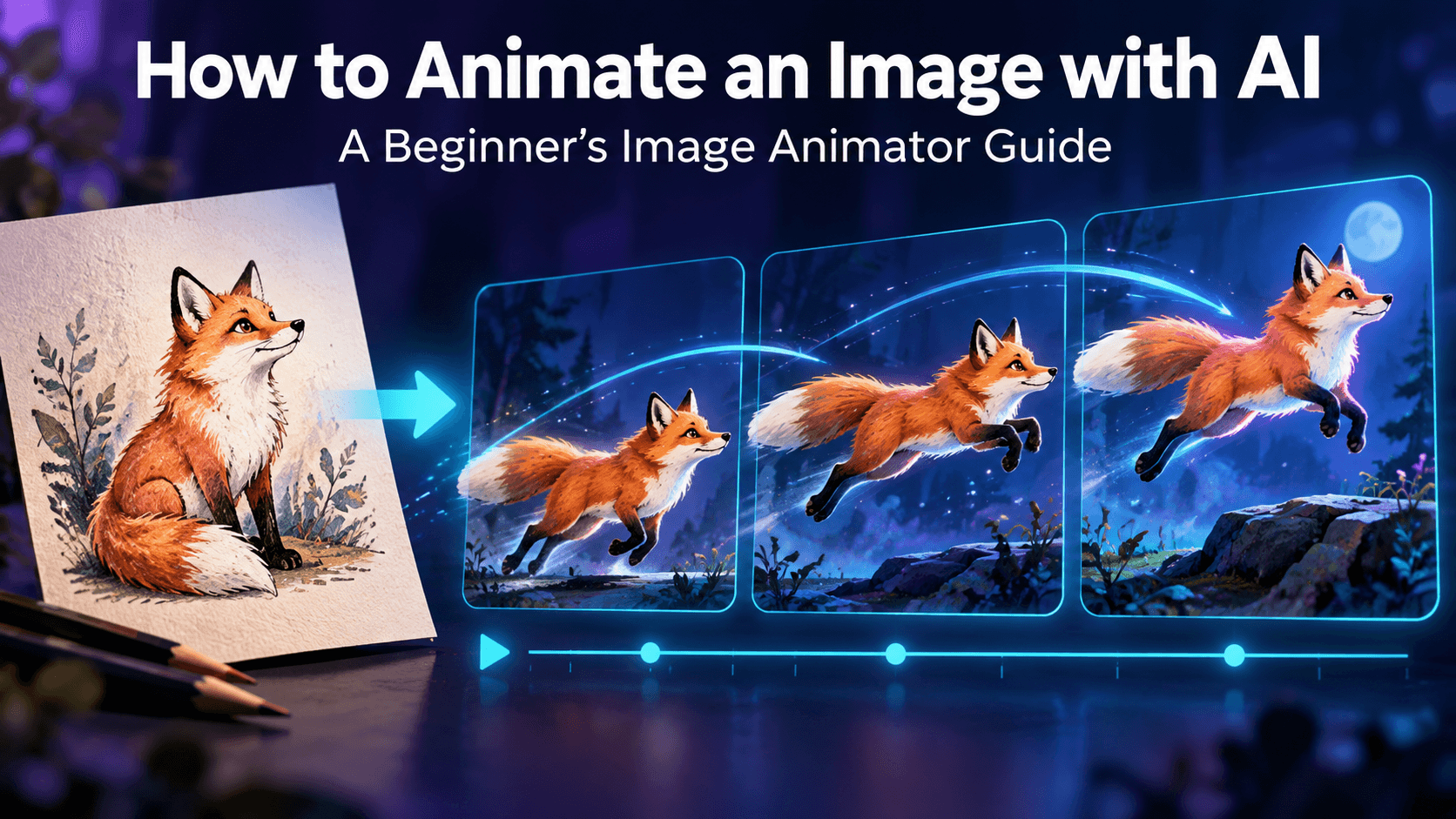 How to Animate an Image with AI: A Beginner’s Image Animator Guide
