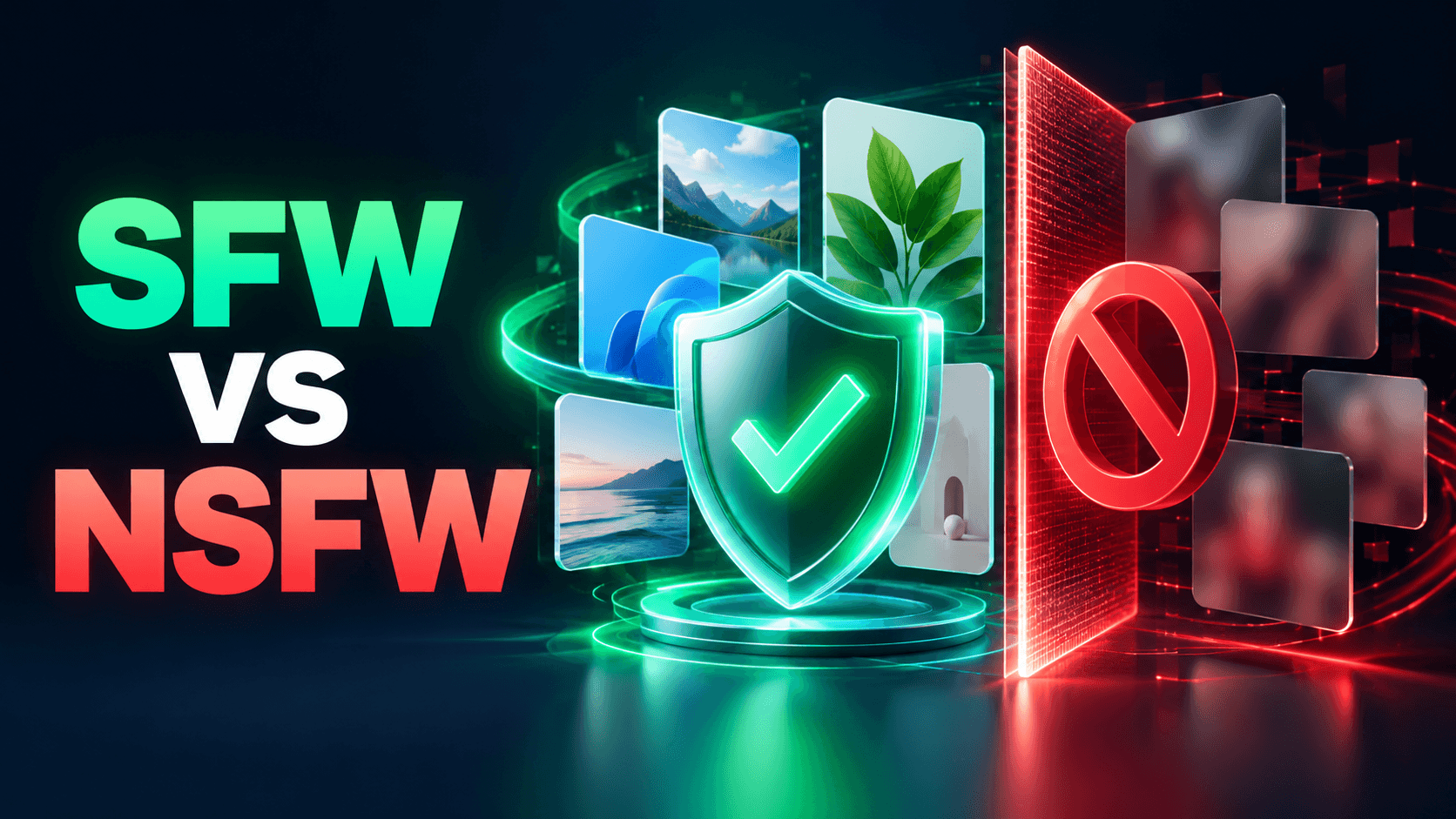 SFW vs NSFW AI Content: What Is the Difference?