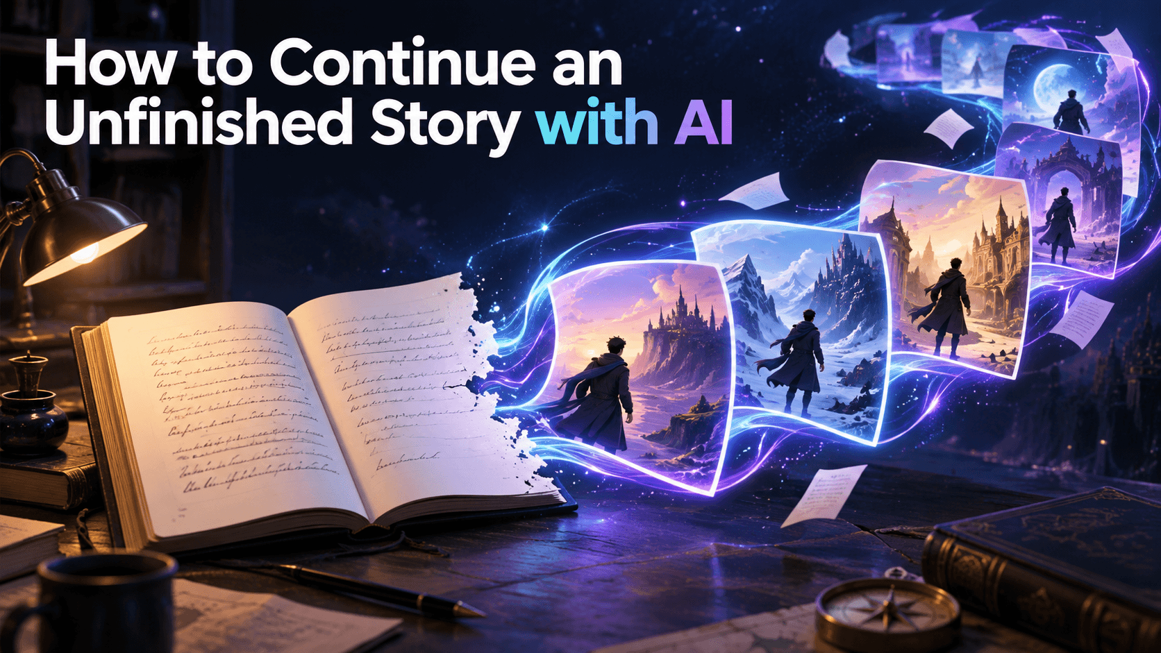 How to Continue an Unfinished Story with AI