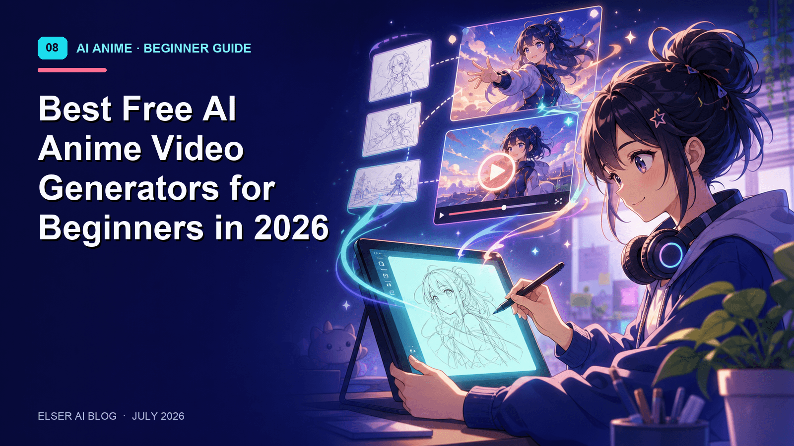 Best Free AI Anime Video Generators for Beginners in 2026