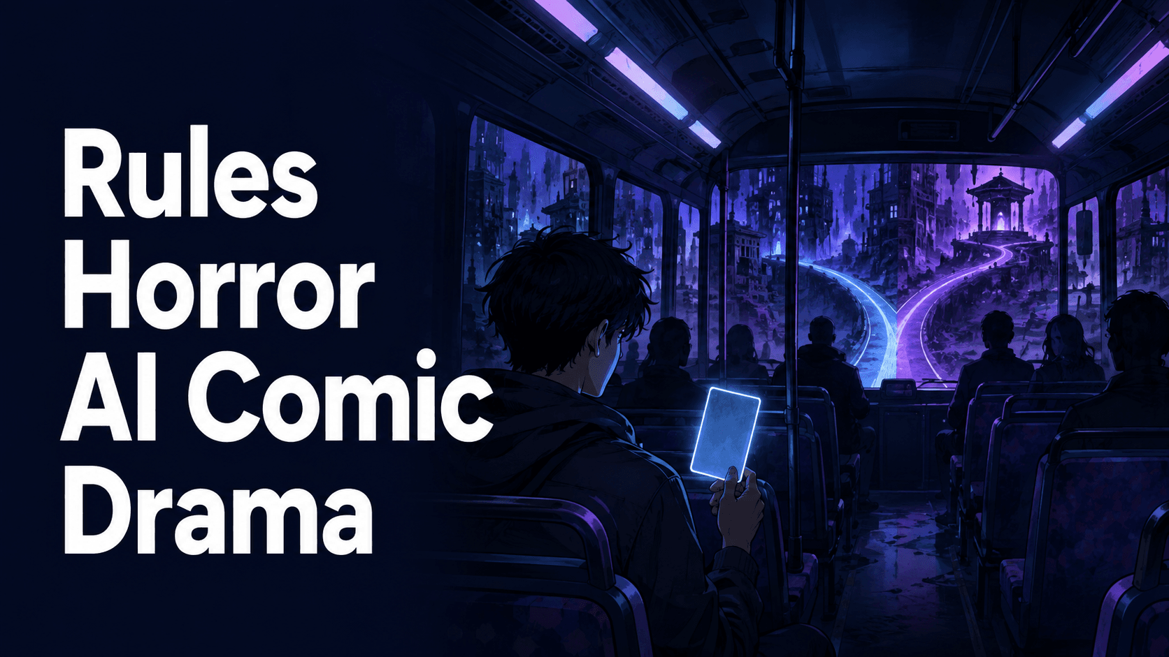 How to Create a Rules Horror AI Comic Drama with Elser AI