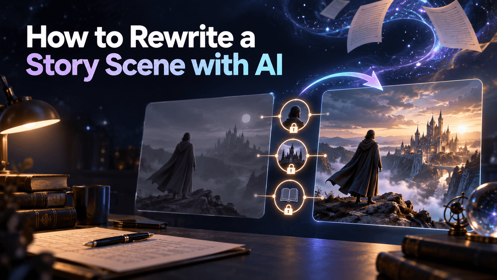 How to Rewrite a Story Scene with AI