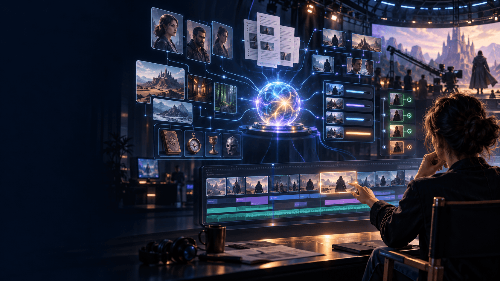 How AI Agents Can Organize Characters, Shots, and Production Tasks