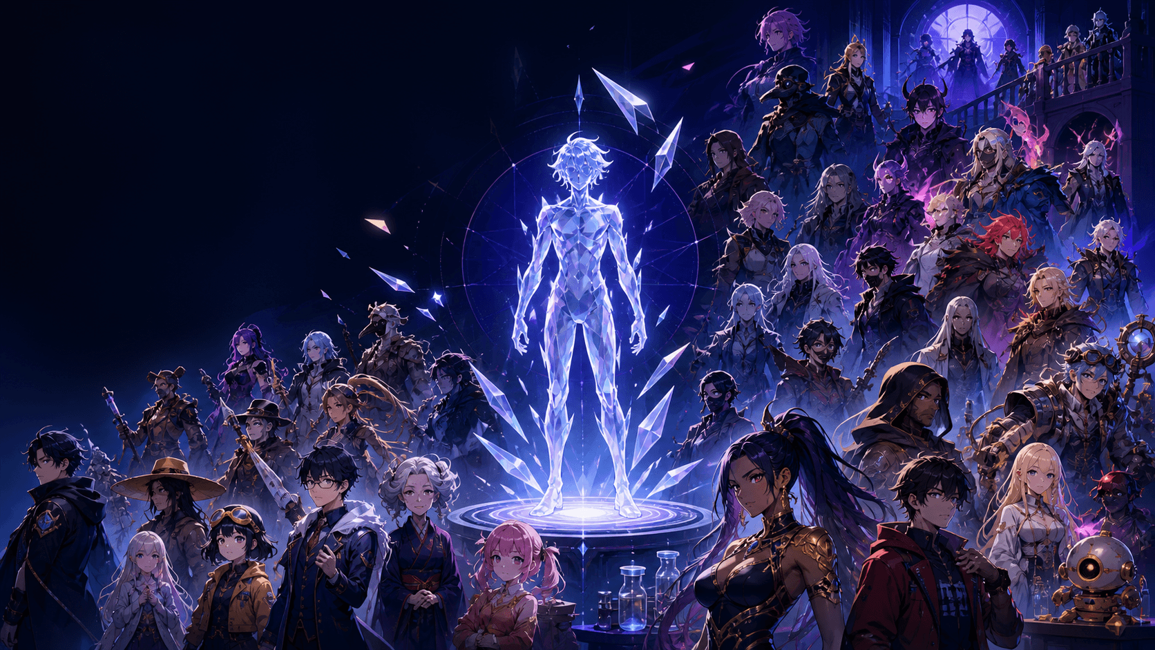 100 Anime OC Prompts for Heroes, Rivals, Villains, and Everyday Characters