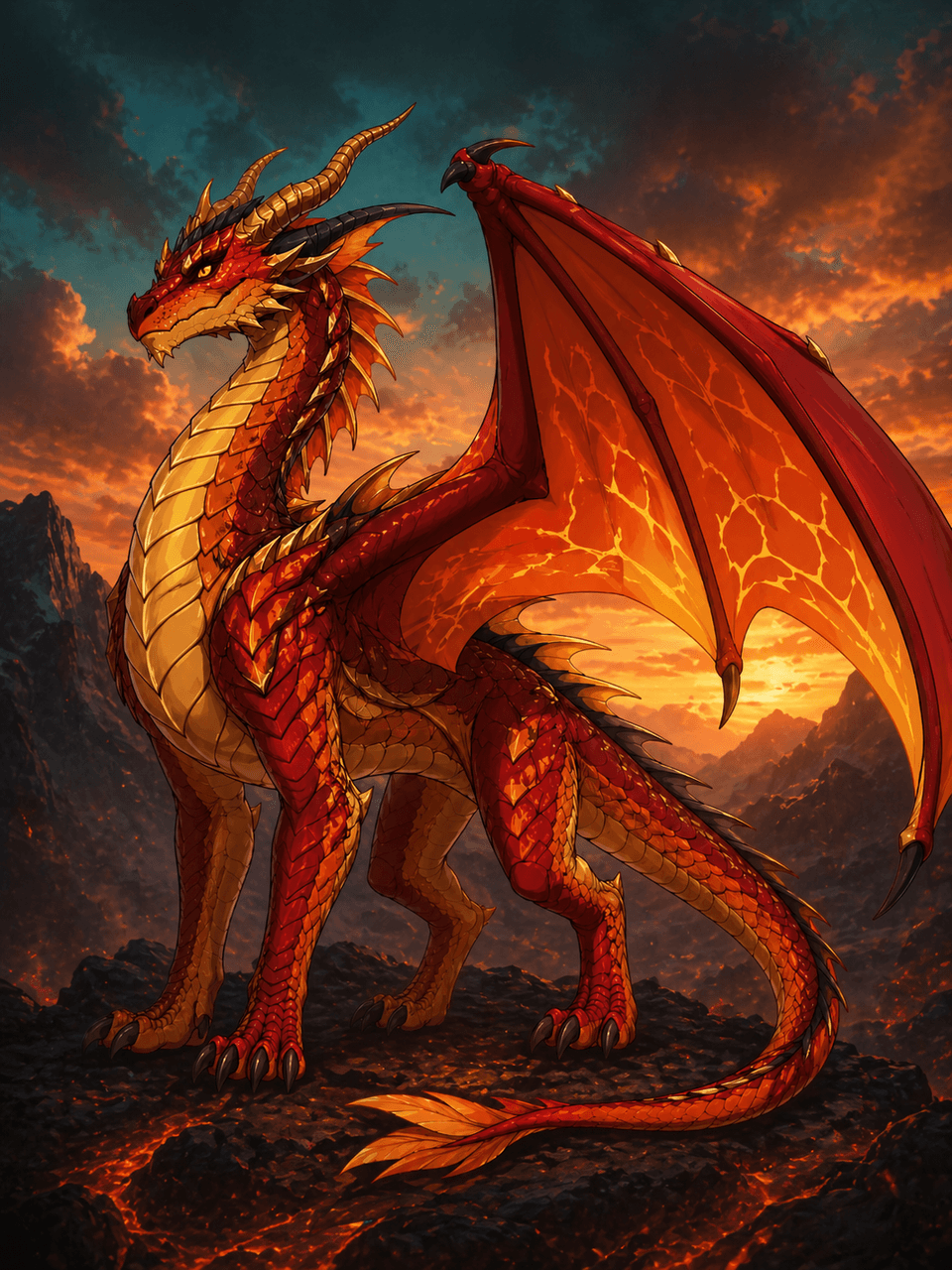Étape de flux de travail du Créateur de OC Wings Of Fire montrant les accessoires codés Wings Of Fire avant les références d'espèces