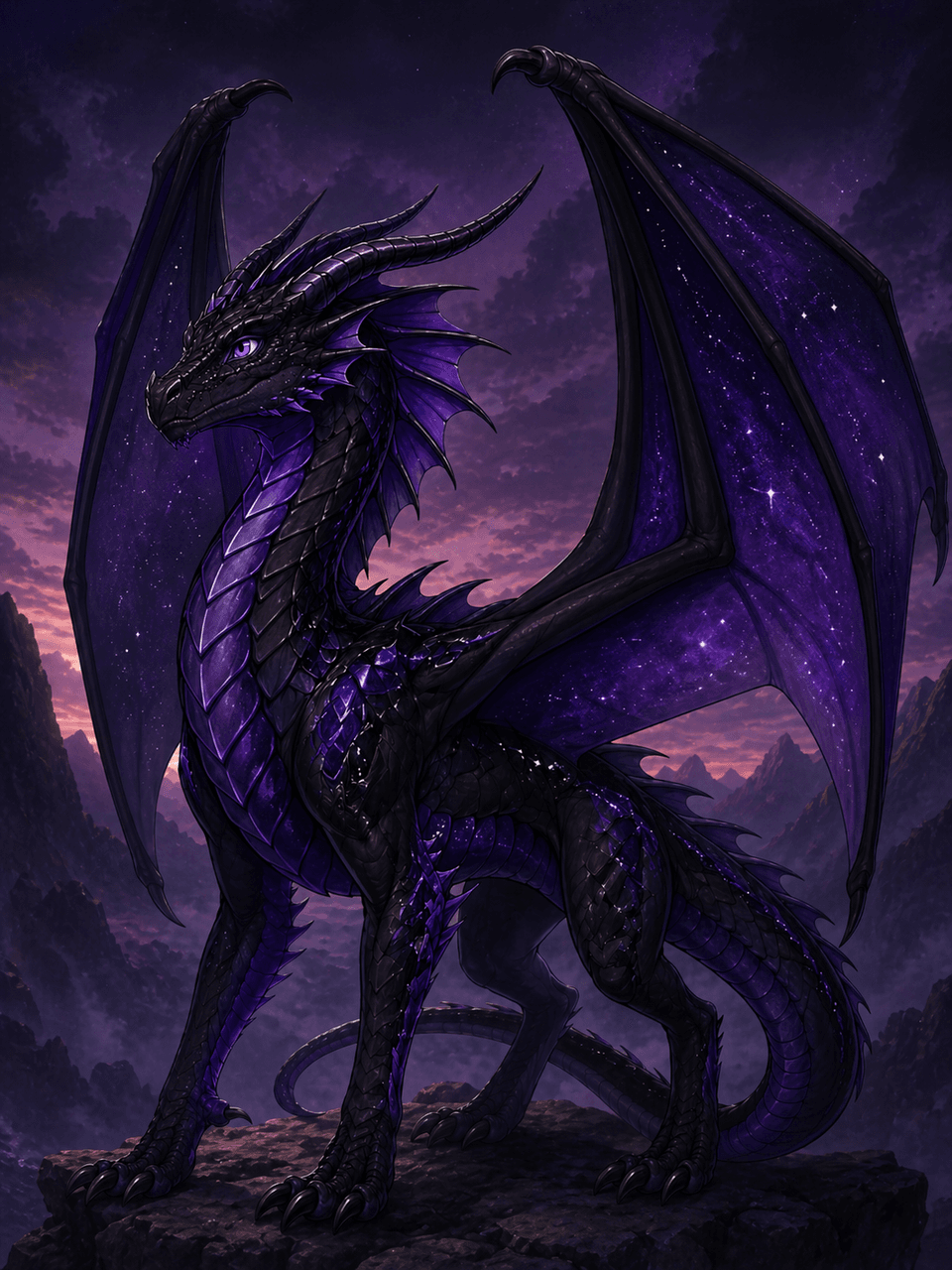 Interface du Créateur de OC Wings Of Fire montrant l'héritier de la tribu avec des palettes naturelles pour les fiches de classement