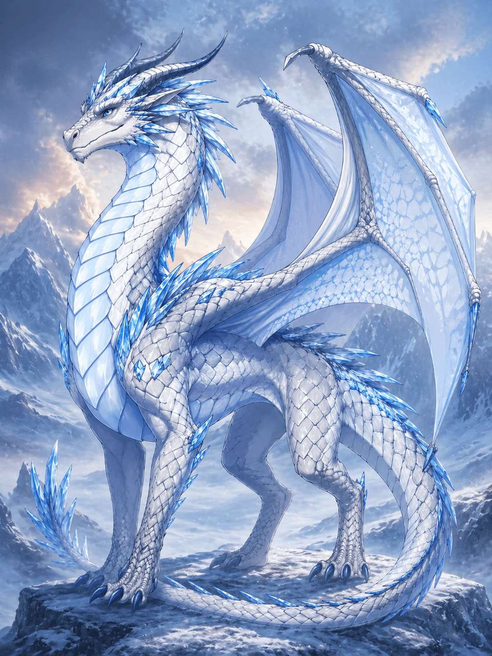 Aperçu des fonctionnalités du Créateur de OC Wings Of Fire pour l'art de voyage et les détails dans le style Wings Of Fire