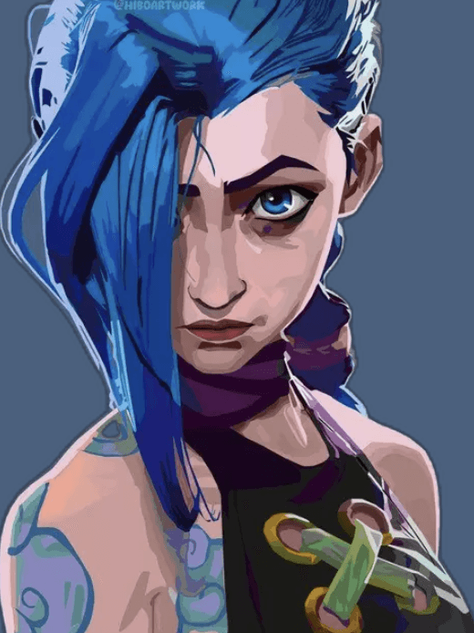 마법 테마 캐릭터 시트에 멘토 역할의 인물이 포함된 Arcane OC 메이커 예시