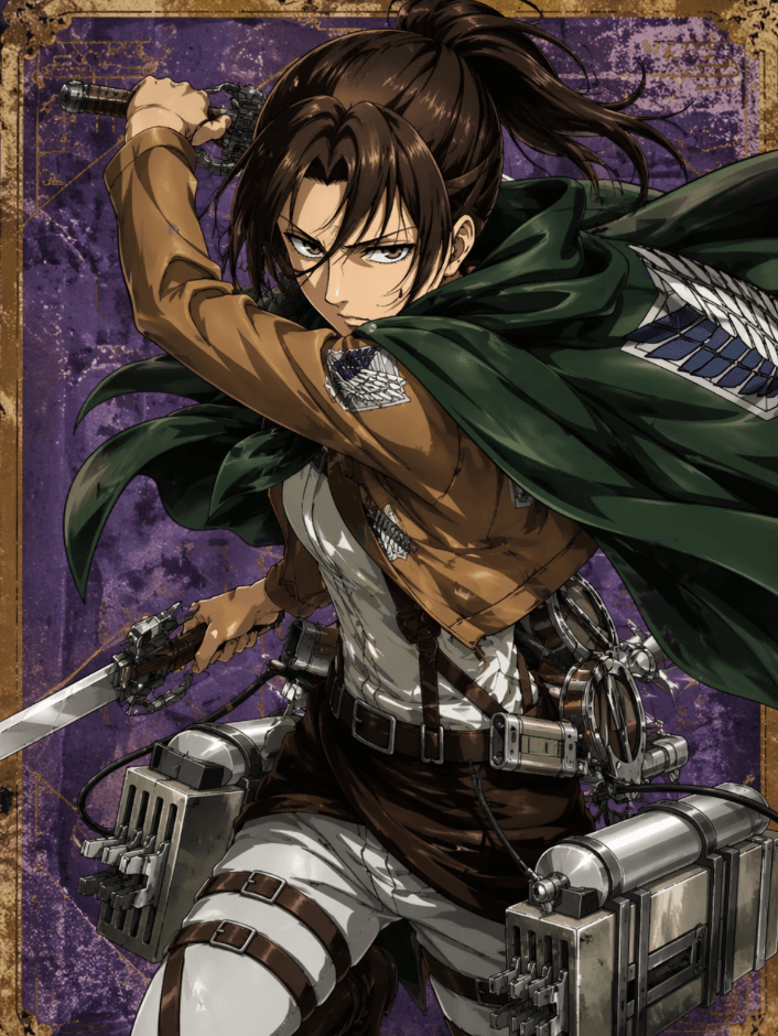 Exemple 1 du créateur de personnages OC Attack on Titan