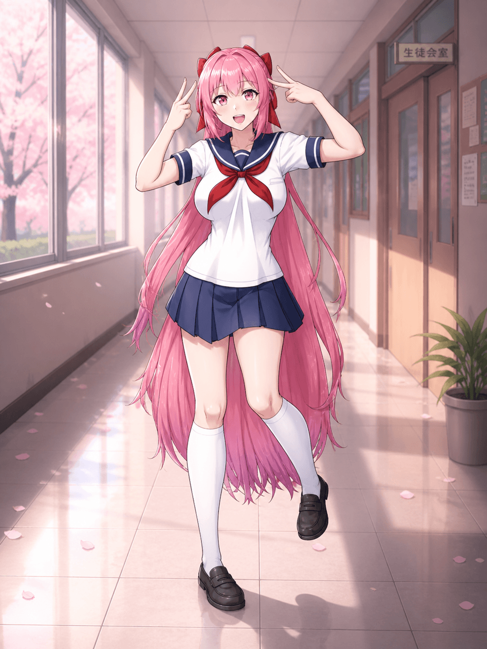 Vorschau der Funktionen des Yandere Simulator OC Maker für Heldenporträts und gezielte Farbpalettenauswahlen