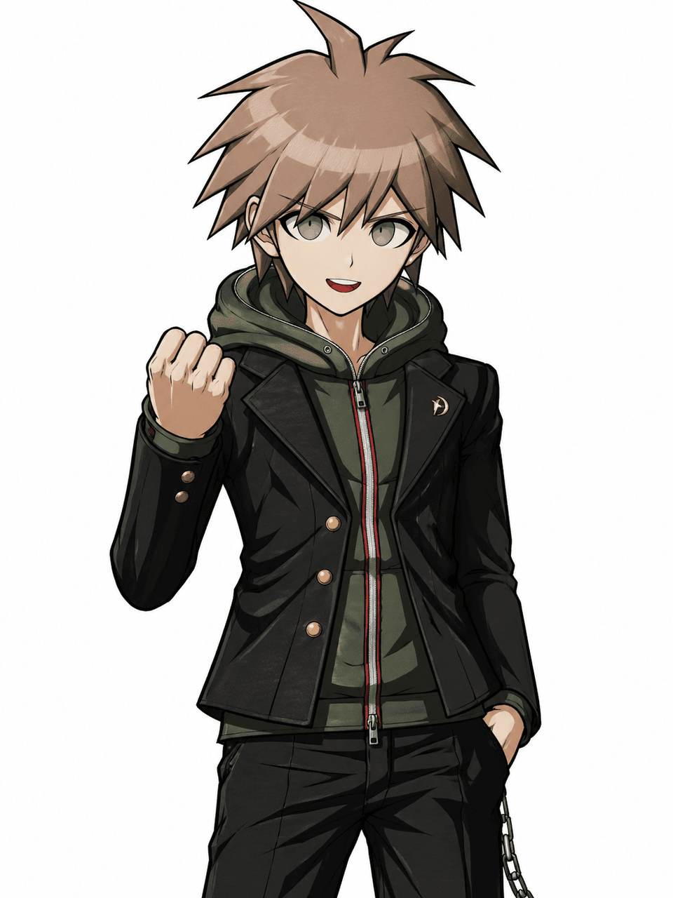 Vorschau der Danganronpa OC Maker-Funktionen für Story-Highlights und zur Spielwelt passende Gestaltung