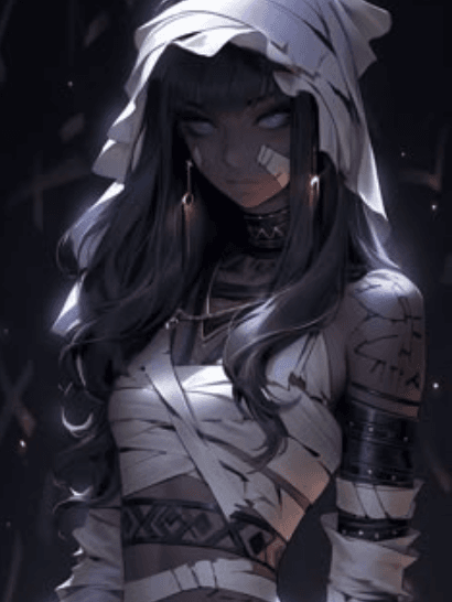AIファンタジーOCメーカーのインターフェース：サポートスペシャリストを描き、AIファンタジースタイルの細部を反映したイントロアートを表示