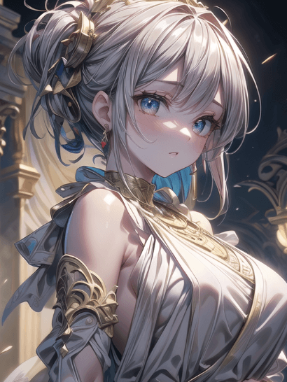 イントロアート作成前の統一されたトリミングを示すAIファンタジーOCメーカーのワークフローステップ