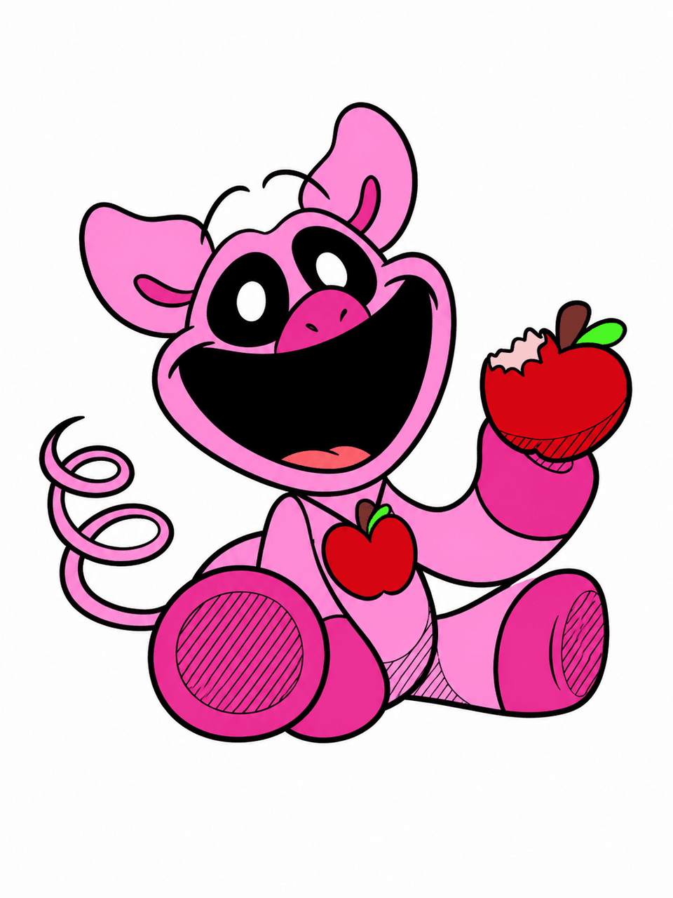 Vorschau der Funktionen des Smiling Critters OC Maker für stickerartige Porträts und farbblockierte Outfits