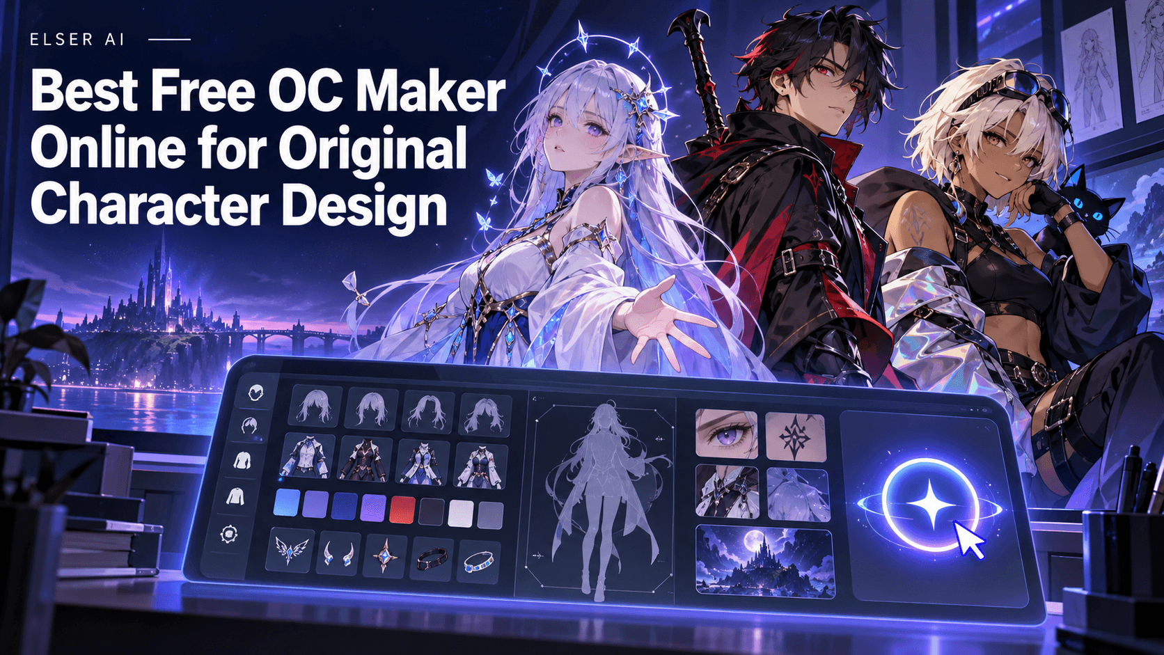 Best Free OC Maker Online for Original Character Design