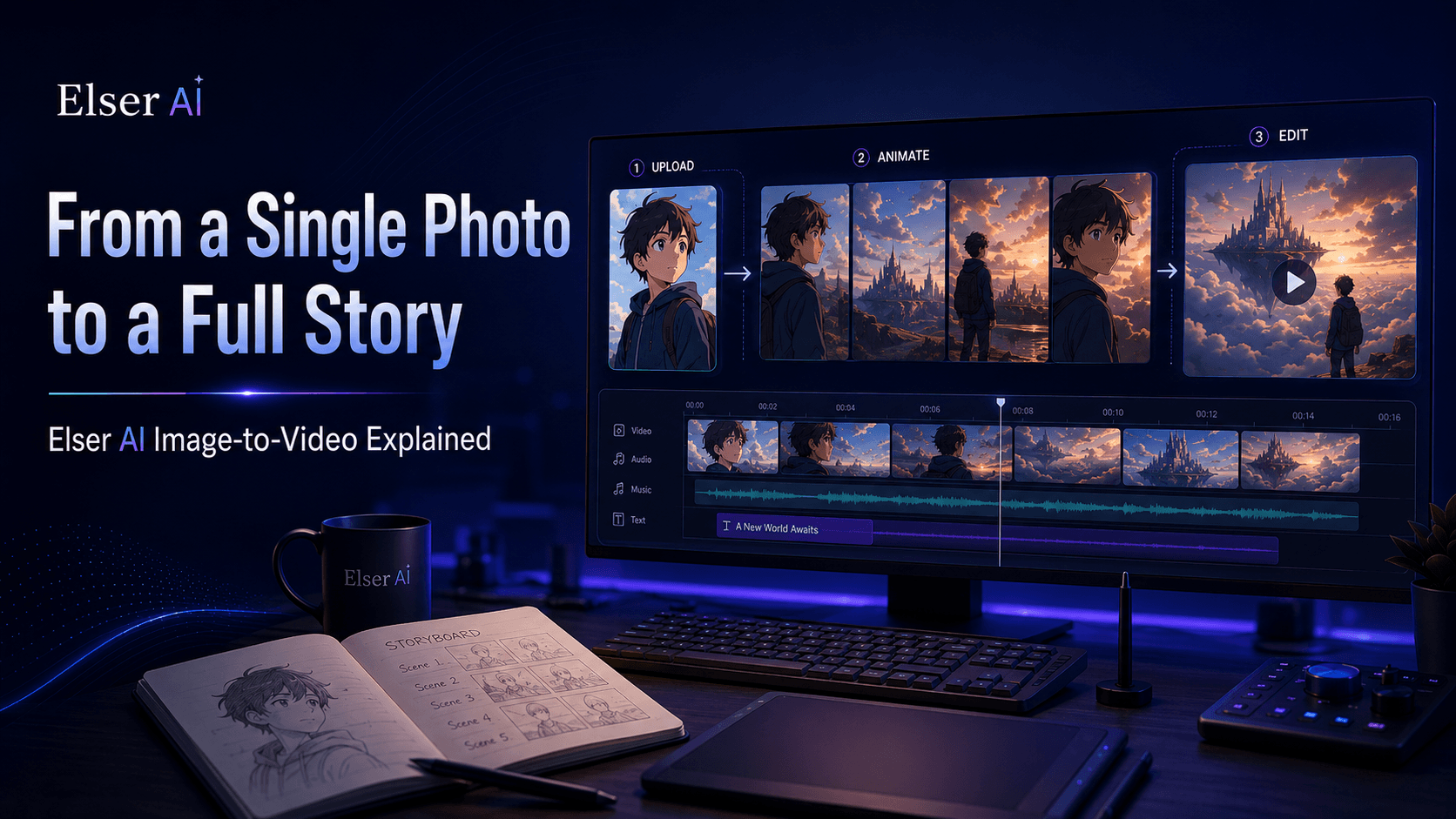 From a Single Photo to a Full Story: Elser AI’s Image-to-Video Feature Explained