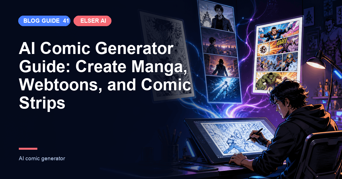 AI Comic Generator Guide: Create Manga, Webtoons, and Comic Strips