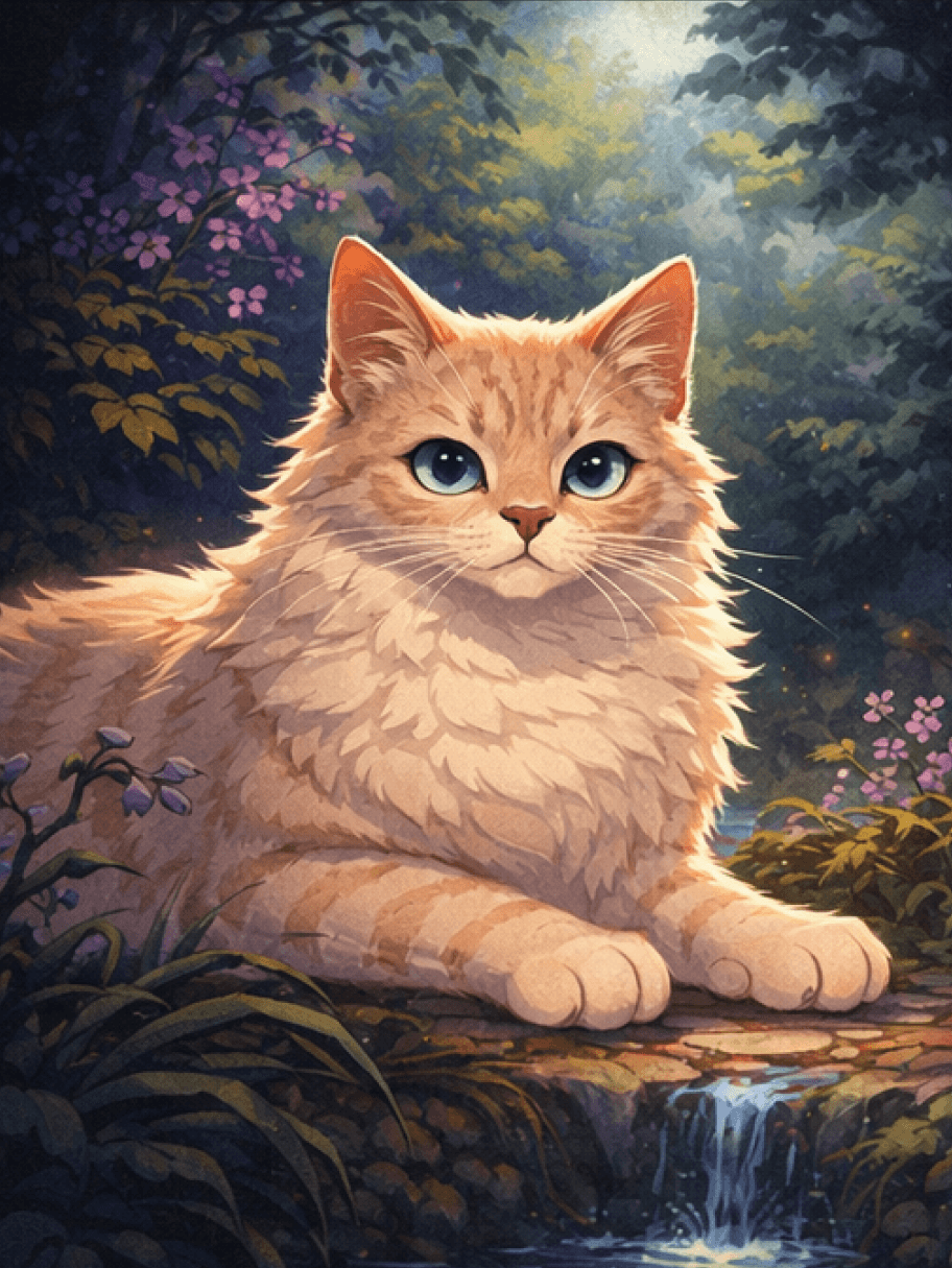 Aperçu des fonctionnalités du Créateur de OC de Chats de Guerre pour les scènes de patrouilles forestières et les herbes ou jetons codés par clans