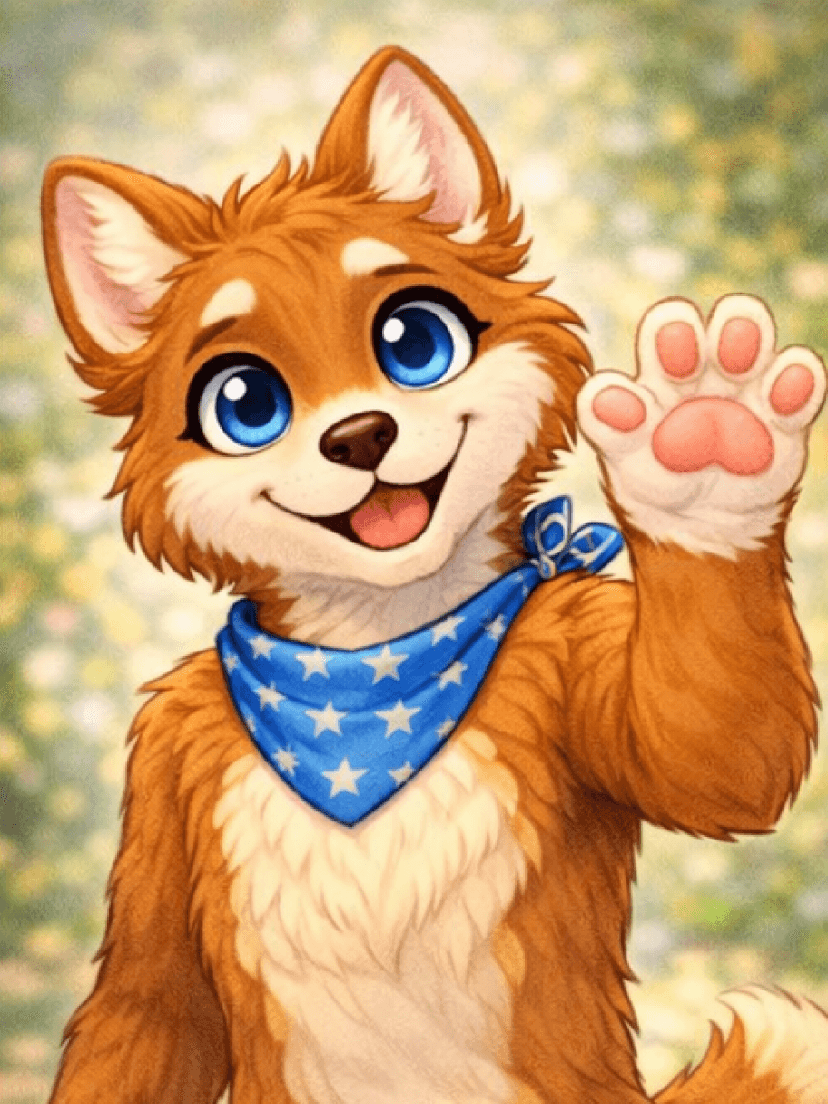 Exemple de fursona OC 2