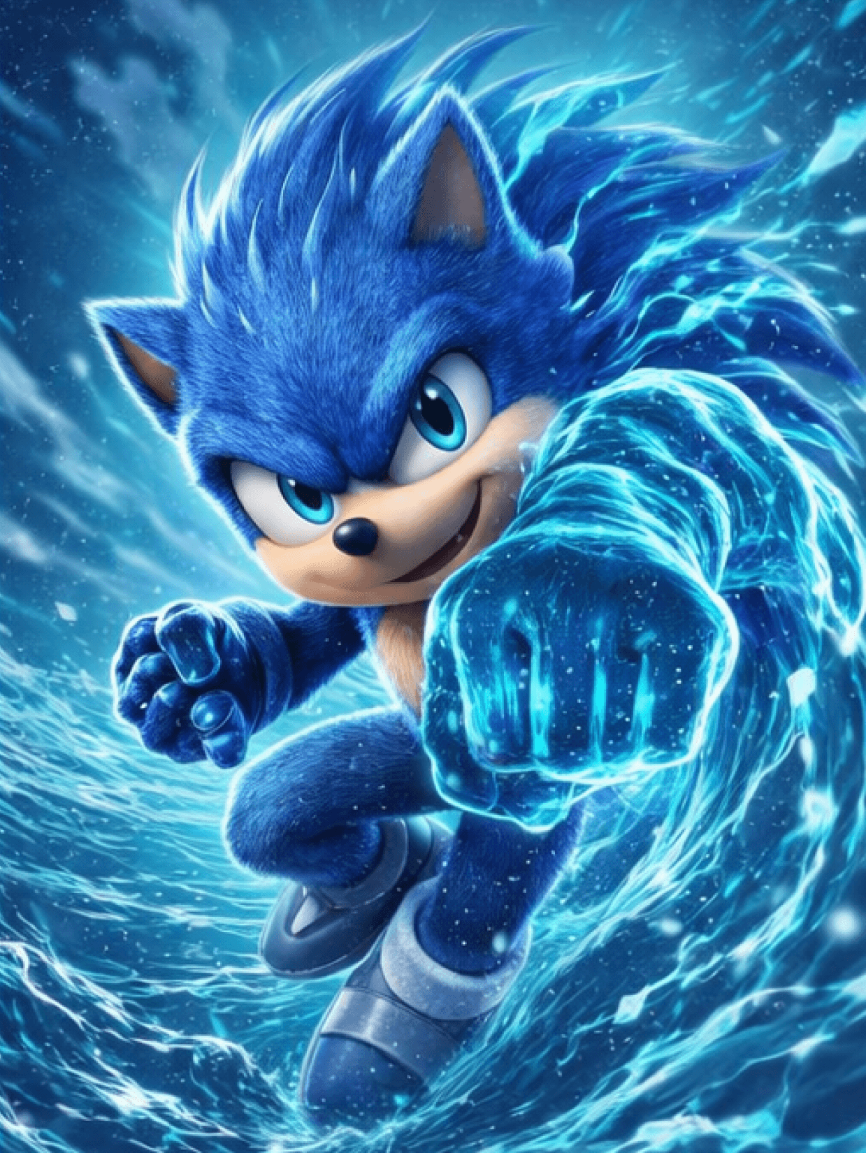 AI-powered Sonic character generation