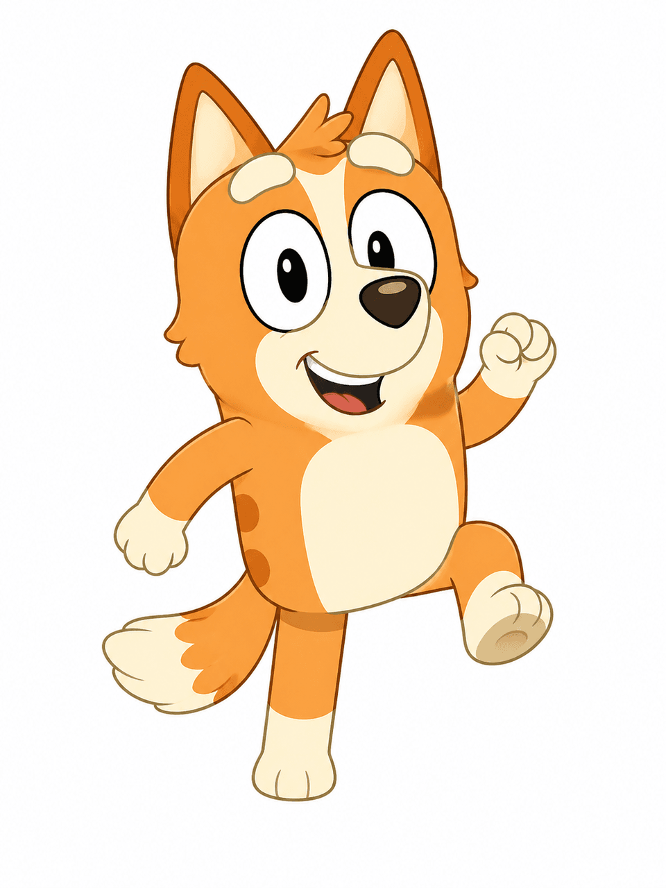 Bluey OC Maker feature preview for bluey intro art and clear shape language