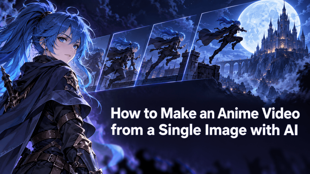 How to Convert Anime Images into AI Short Videos - News Directory 3