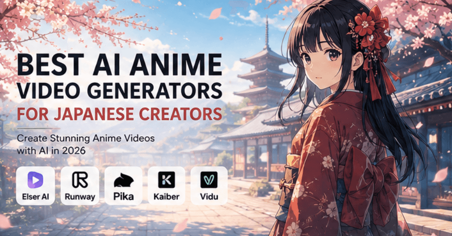 Best AI Anime Video Generators for Japanese Creators in 2026