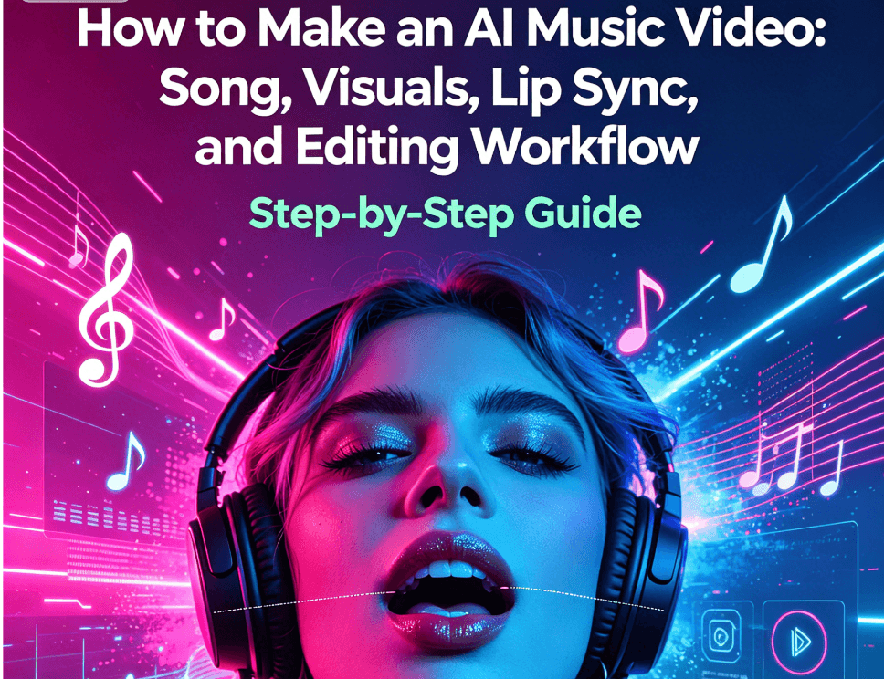 How to Make an AI Music Video: Song, Visuals, Lip Sync, and Editing Workflow