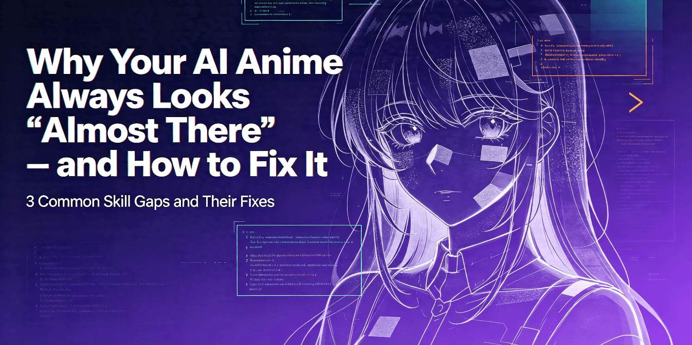 Why Your AI Anime Always Looks "Almost There" – and How to Fix It
