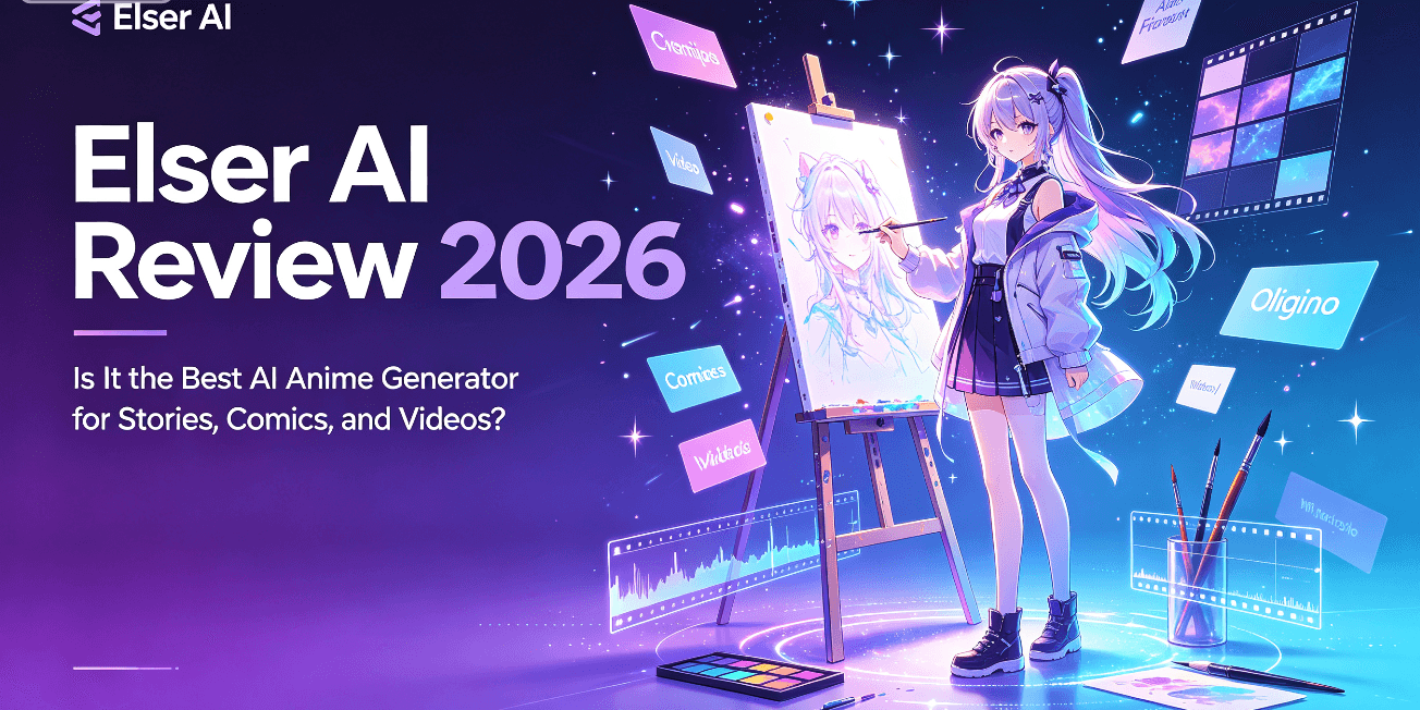 Elser AI Review 2026: Is It the Best AI Anime Generator for Stories, Comics, and Videos?