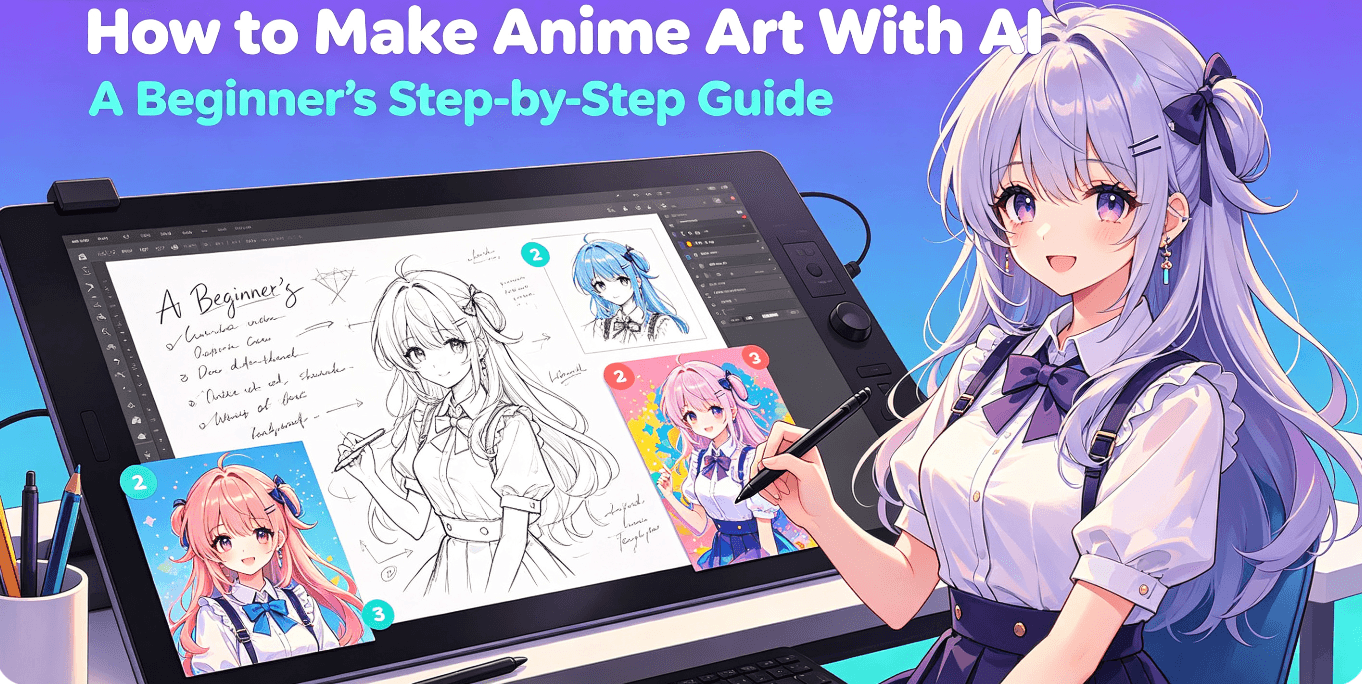 How to Make Anime Art With AI: A Beginner’s Step-by-Step Guide