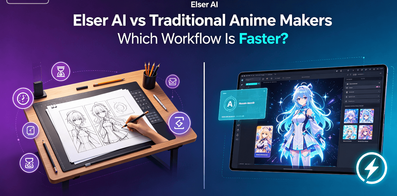 Elser AI vs Traditional Anime Makers: Which Workflow Is Faster?