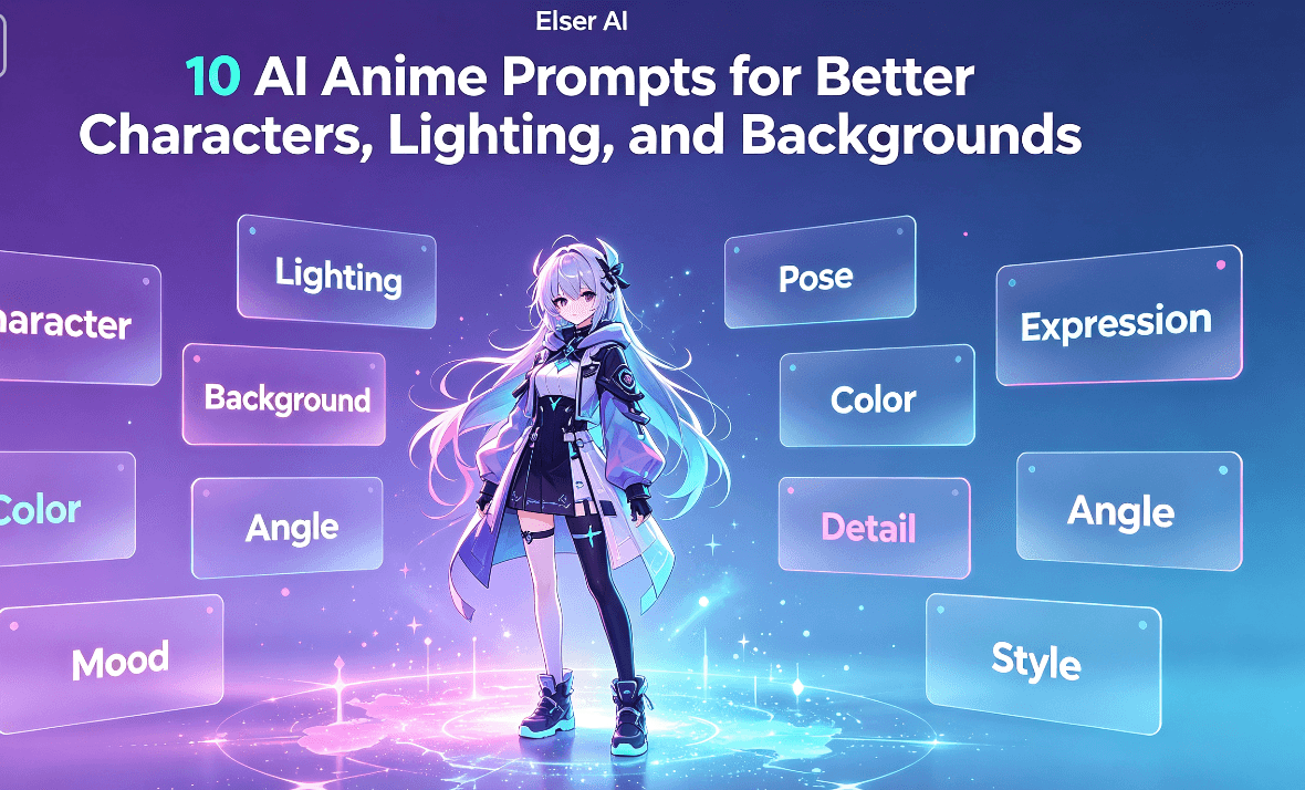 10 AI Anime Prompts for Better Characters, Lighting, and Backgrounds