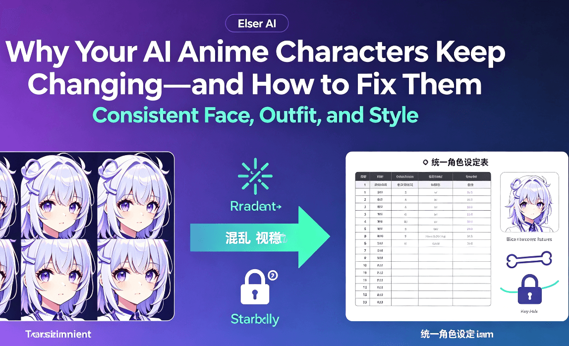 Why Your AI Anime Characters Keep Changing—and How to Fix Them
