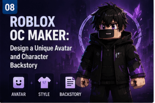 Roblox OC Maker: Design a Unique Avatar and Character Backstory