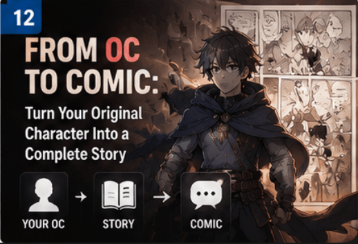 From OC to Comic: Turn Your Original Character Into a Complete Story