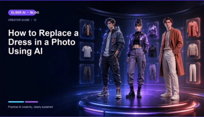 How to Replace a Dress in a Photo Using AI