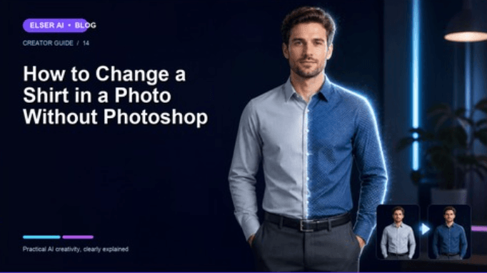 How to Change a Shirt in a Photo Without Photoshop