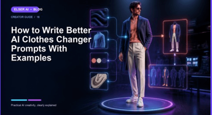 How to Write Better AI Clothes Changer Prompts With Examples