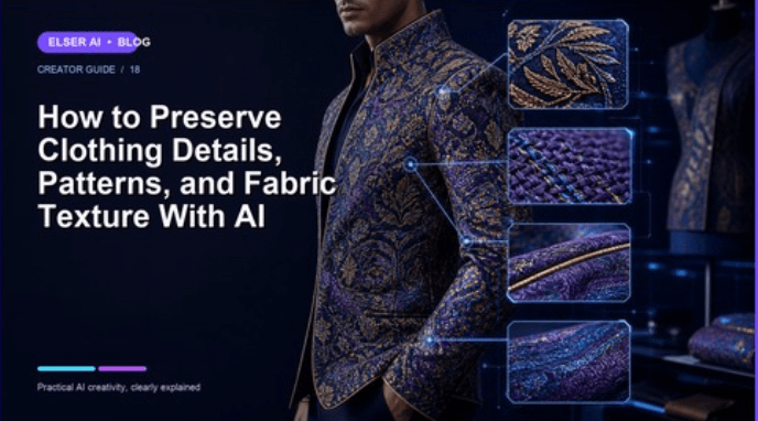 How to Preserve Clothing Details, Patterns, and Fabric Texture With AI