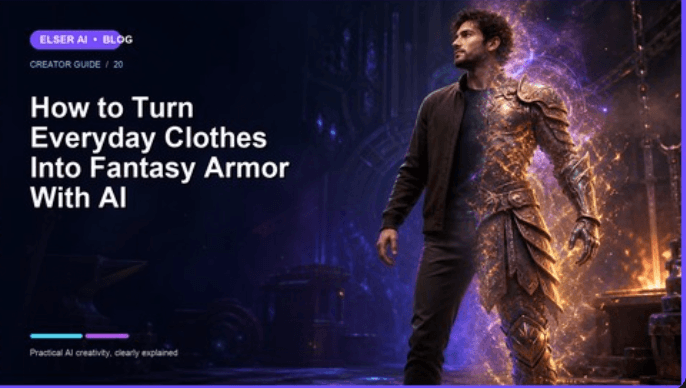 How to Turn Everyday Clothes Into Fantasy Armor With AI