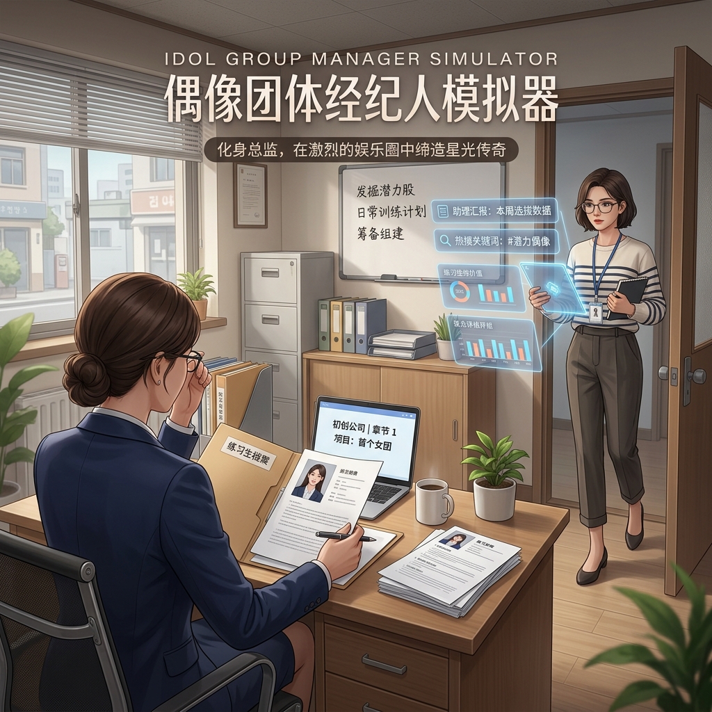 助理小A抱着全息数据板，表情认真地走入画面汇报工作。