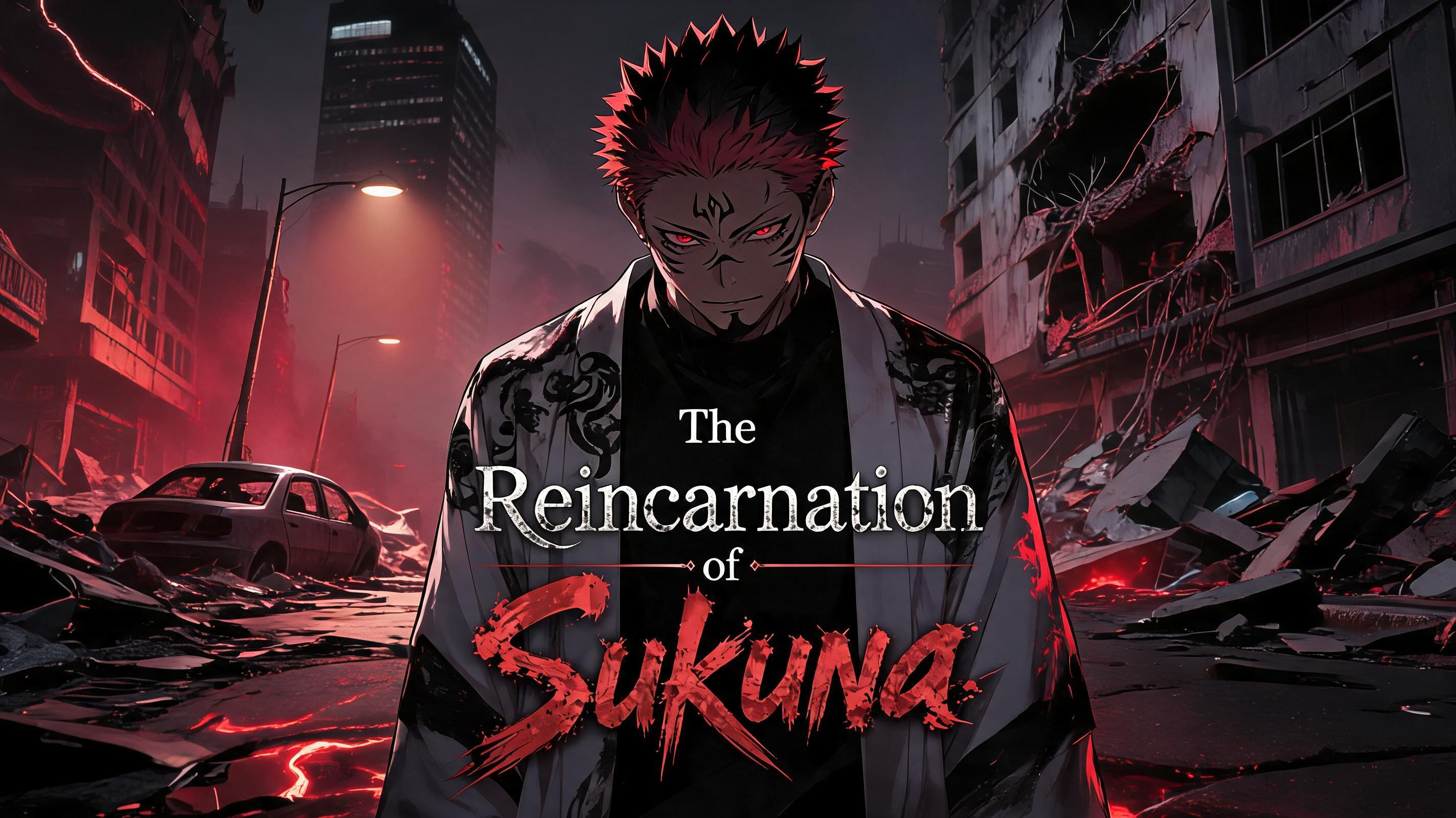 Sukuna presents his ultimatum in the ruined streets.