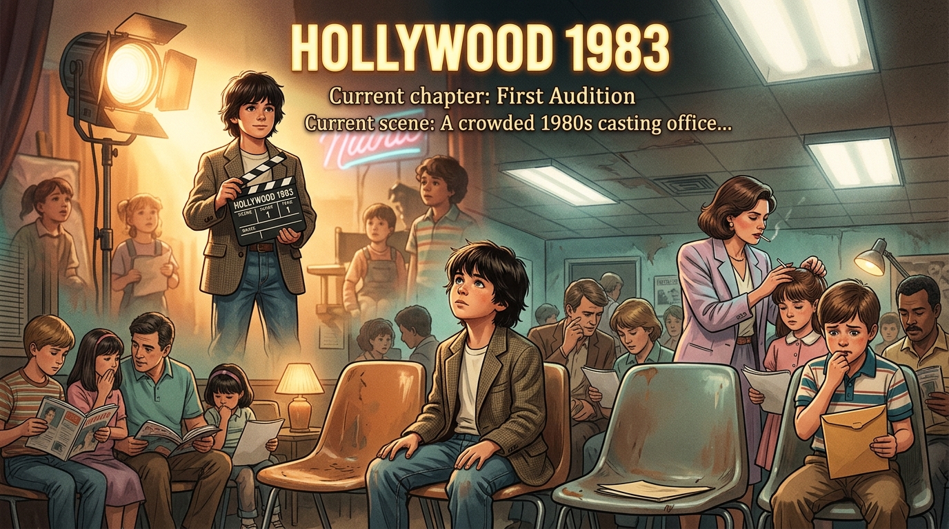 Unlocks when the player attends their very first casting call.